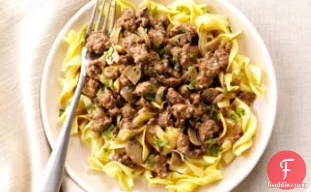 Savory Beef and Noodles