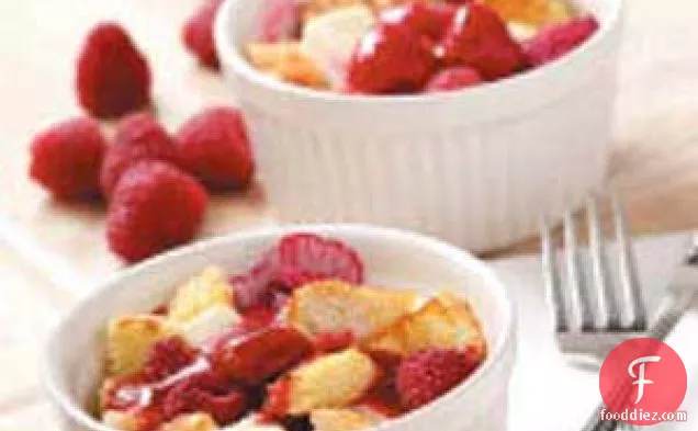 Raspberry French Toast Cups