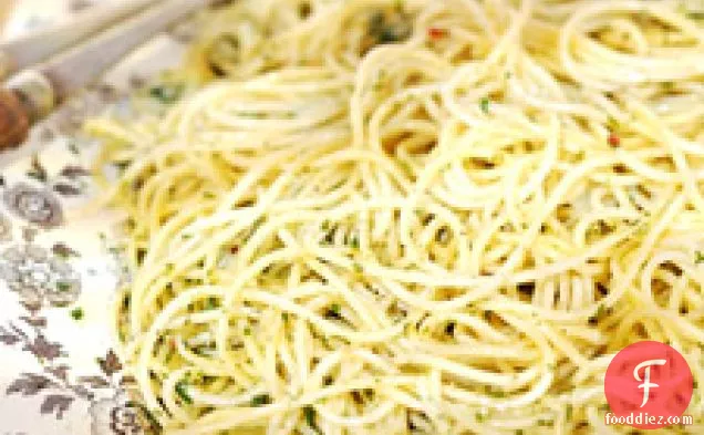 Pasta With Three Kinds Of Garlic