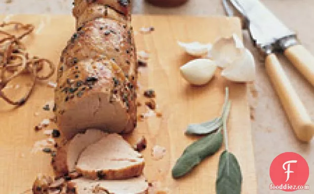 Sage- And Garlic-crusted Pork Tenderloin