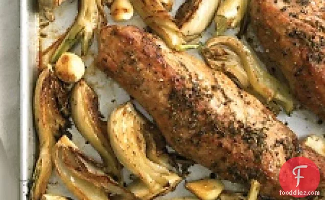 Roasted Pork Tenderloin With Fennel And Garlic