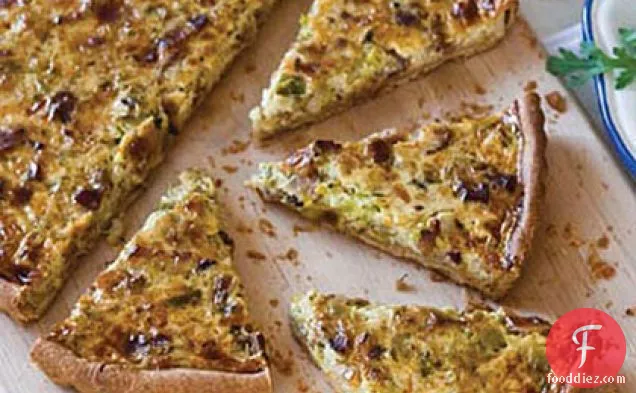 Bacon-and-Leek Quiche