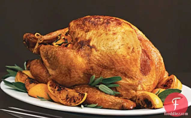 Roast Turkey with Sage and Orange Gravy