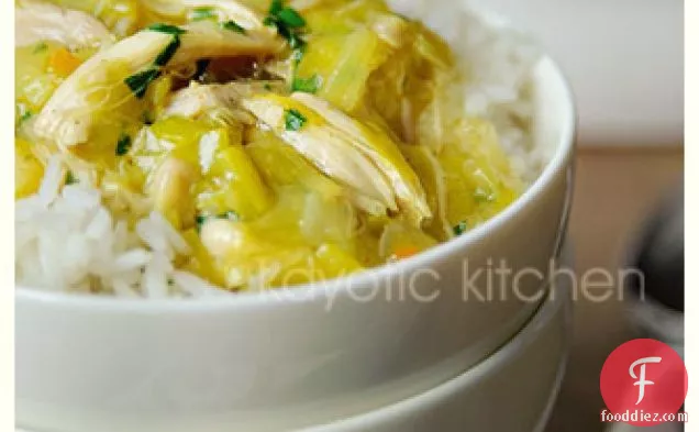 Curried Chicken With Leeks
