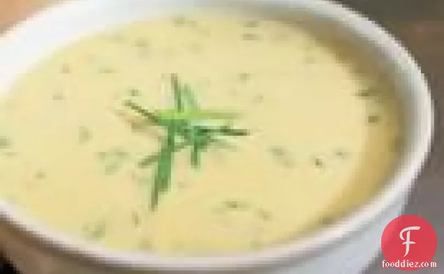 Summer Squash And Leek Puree