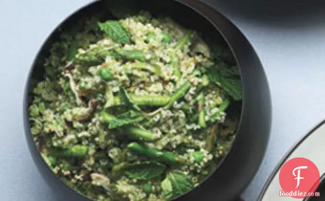 Quinoa And Spring Vegetable Pilaf
