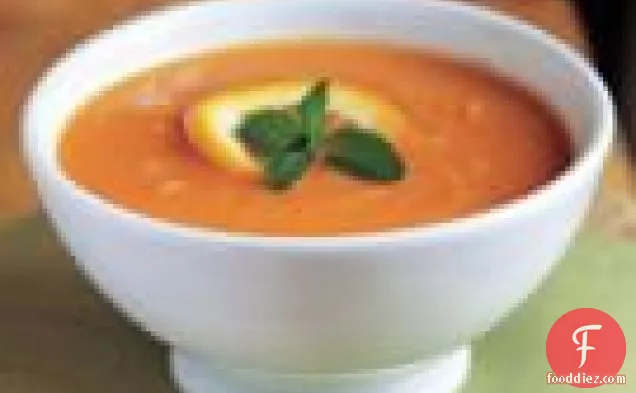 Carrot Soup With Orange And Ginger