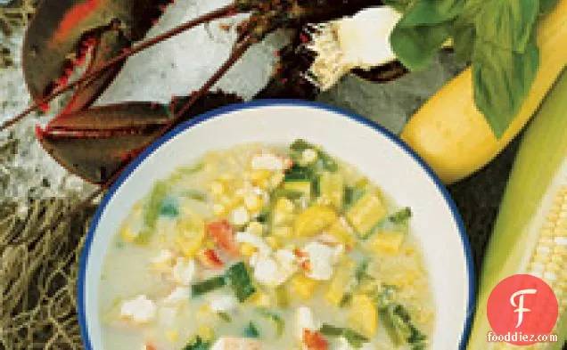 Maine Lobster And Corn Chowder
