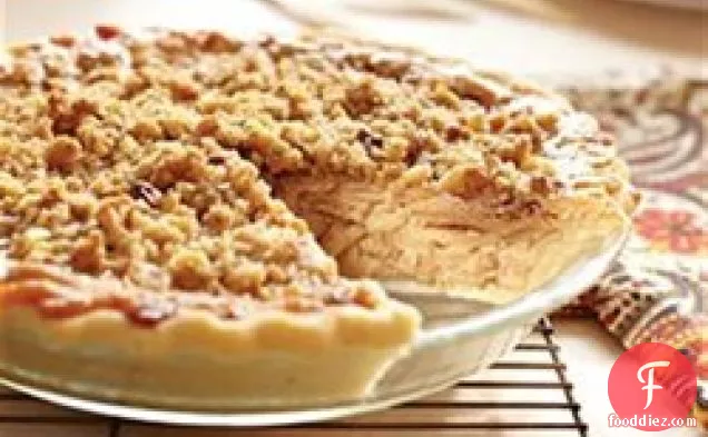 Caramel Apple Walnut Pie