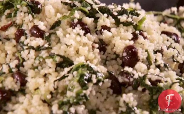 Black Bean and Spinach Couscous