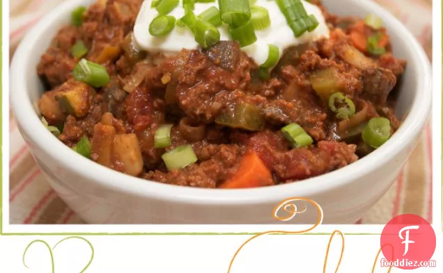 Chinese 5 Spice Harvest Chili {with Bison}