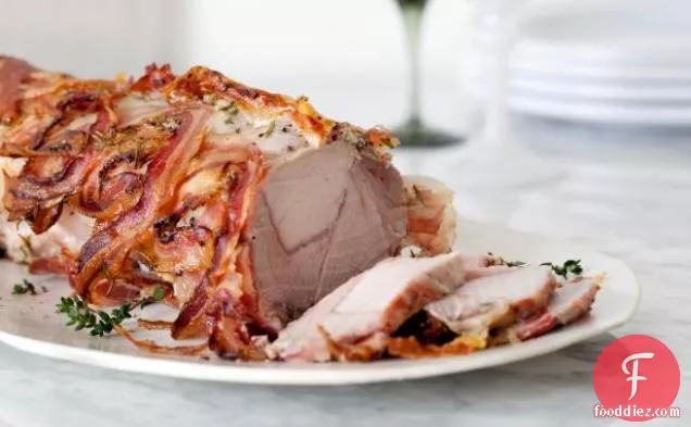 Pancetta-Wrapped Pork Roast