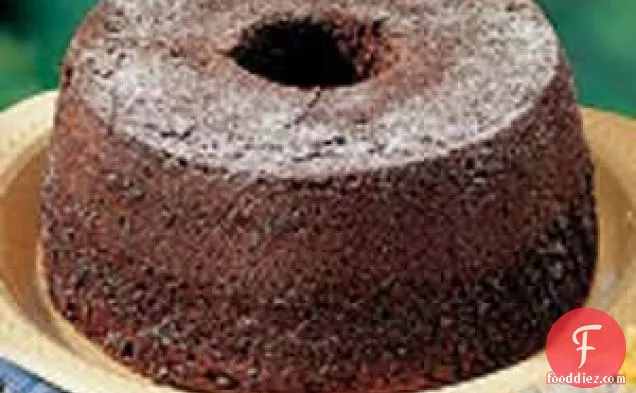 Chocolate Chiffon Cake Ring