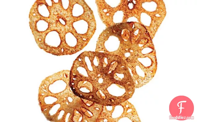 Five-Spice Lotus Chips
