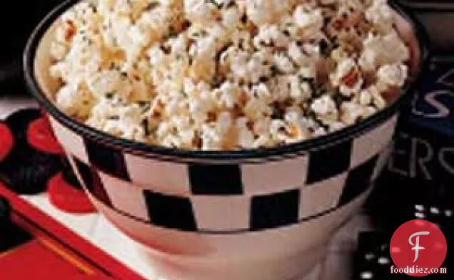 Parmesan-Garlic Popcorn Snack