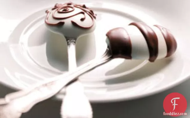 Chocolate-Dipped Beverage Spoons