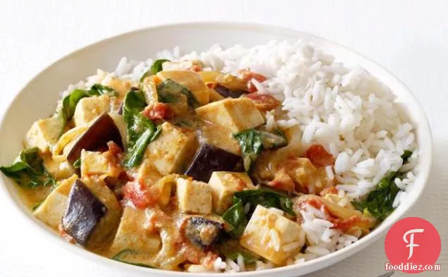 Eggplant and Tofu Curry