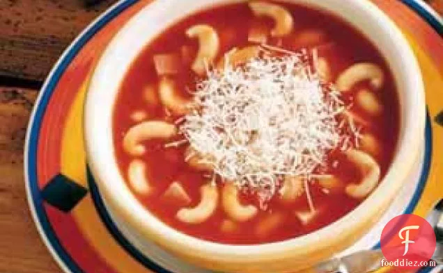 इतालवी मैकरोनी सूप
