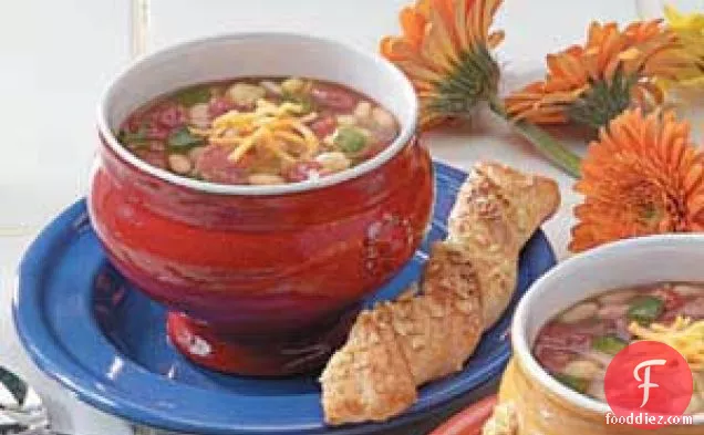 सब्जी बीन सूप