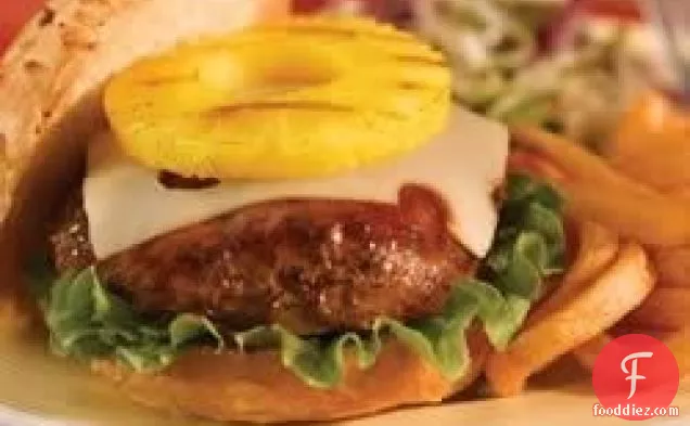 हवाईयन शैली के बर्गर