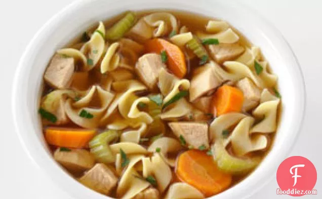 टर्की-तारगोन नूडल सूप
