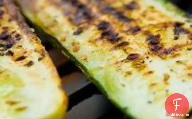 Broiled Summer Squash And Onions