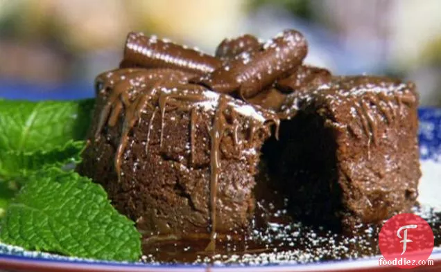 Chocolate Hazelnut Lava Cakes