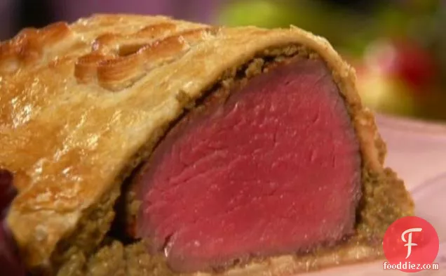 Beef Wellington with Oyster Pate