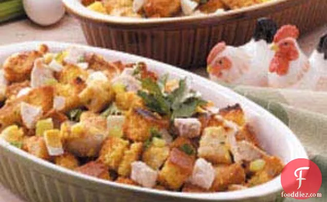 Corn Bread Dressing for a Crowd