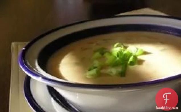 मलाईदार चिकन मूंगफली का सूप