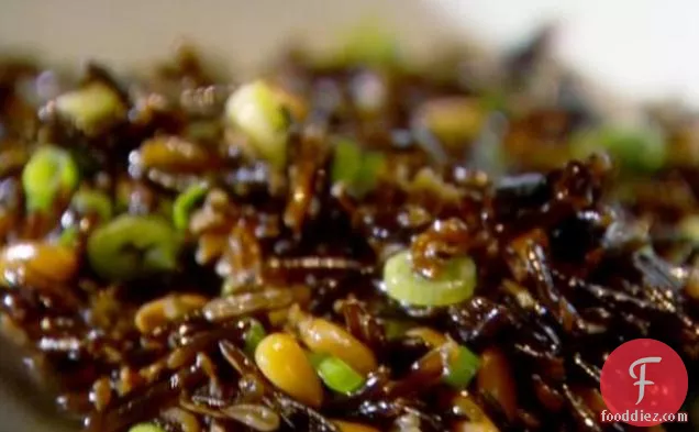 Wild Rice Pilaf with Nuts and Lemon