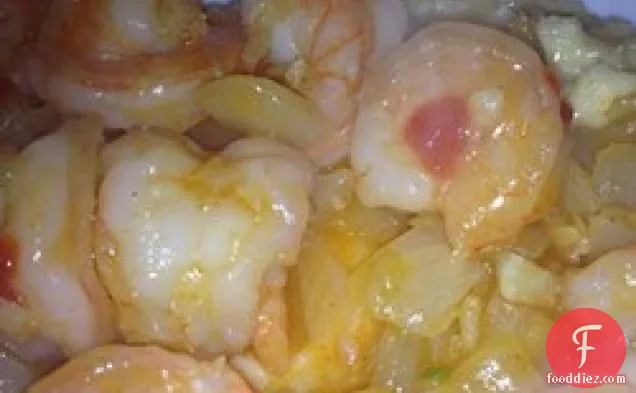Garlic Shrimp and Cheesy Grits