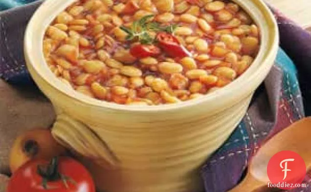 Barbecued Lima Beans