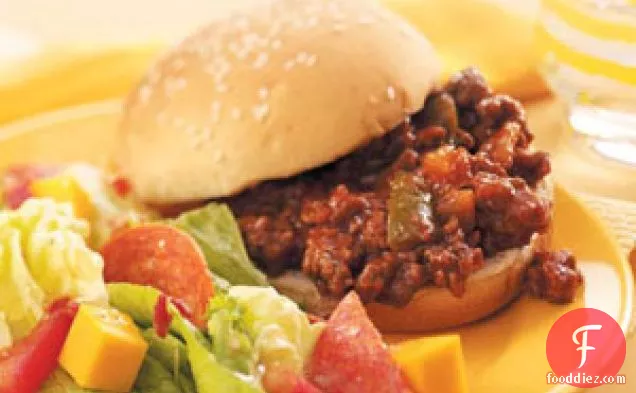 Slow-Cooked Sloppy Joes