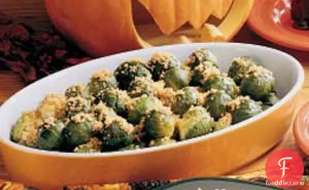 Crumb-Topped Brussels Sprouts