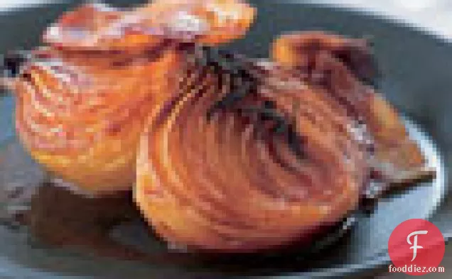 Molasses-baked Onions