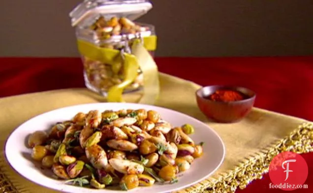 Toasted Cecchi, Almonds, and Pistachios