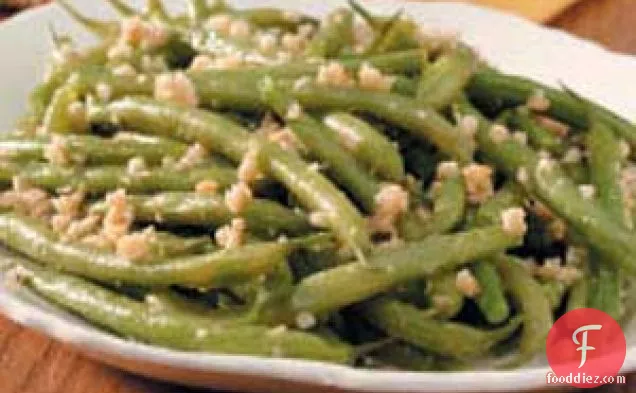 Green Beans with Almond Butter