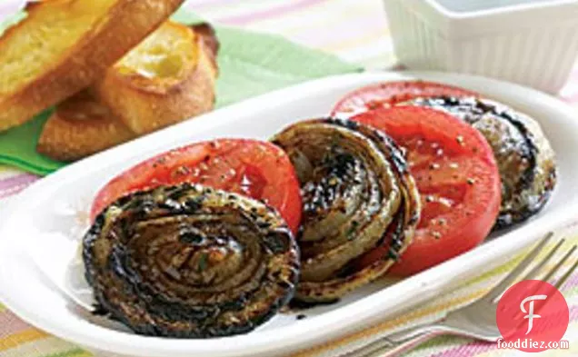Balsamic-glazed Grilled Sweet Onions