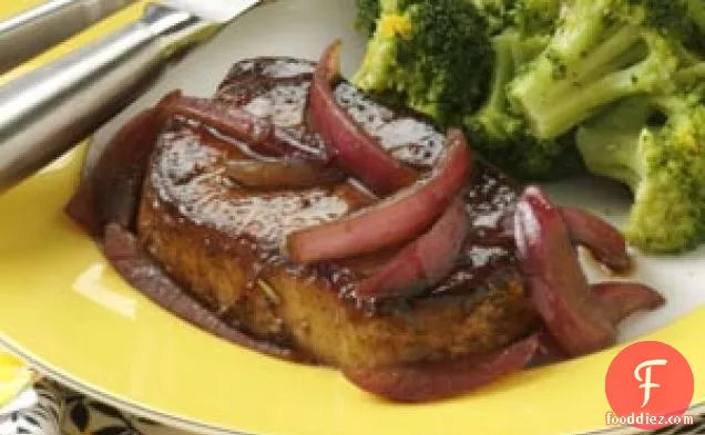 Balsamic-Glazed Pork Chops