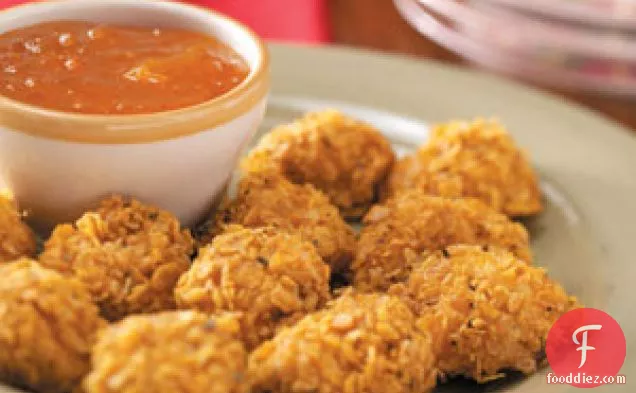 Chicken Bites with Apricot Sauce