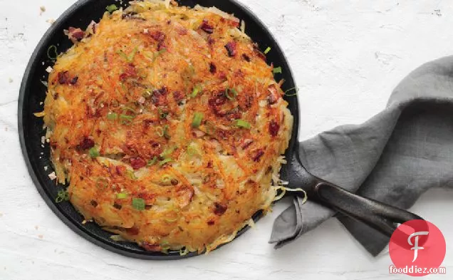 Rösti With Bacon And Scallions