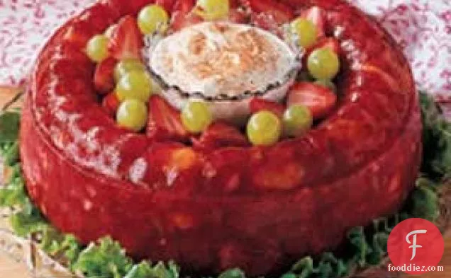 Best Rosy Rhubarb Mold