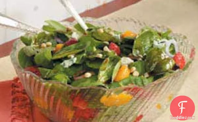 Blue Cheese Spinach Salad