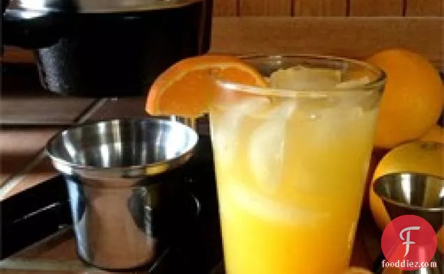 Orange Crush! Fresh Squeezed Orange & Vodka Cocktail