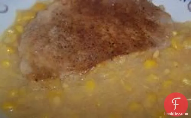 Cream Corn Pork Chops