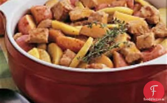 Pork and Apple Supper