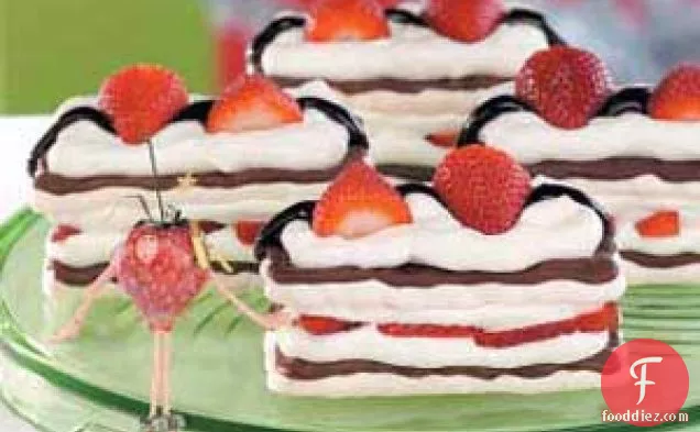 Strawberry Meringue Desserts