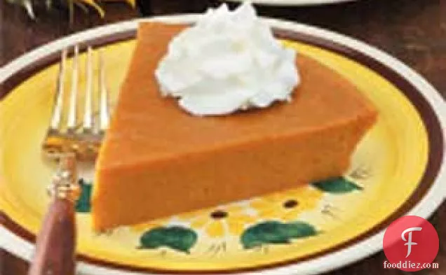 Crustless Pumpkin Pie