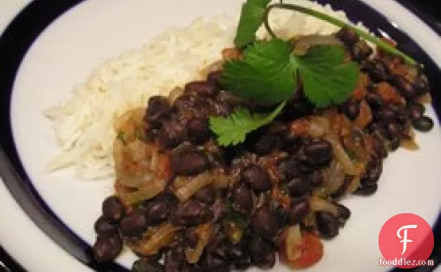 Robin's Sweet and Spicy Black Beans